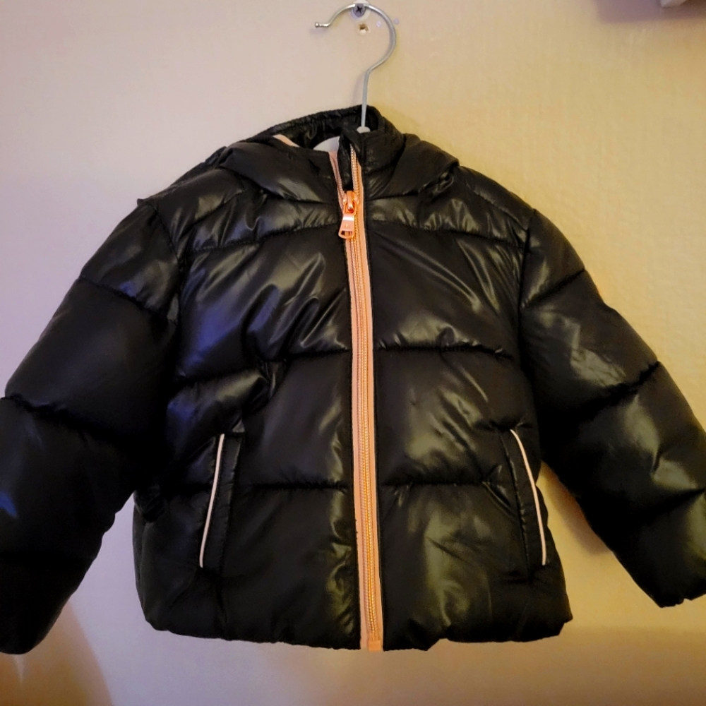 Michael kors black puffer jacket